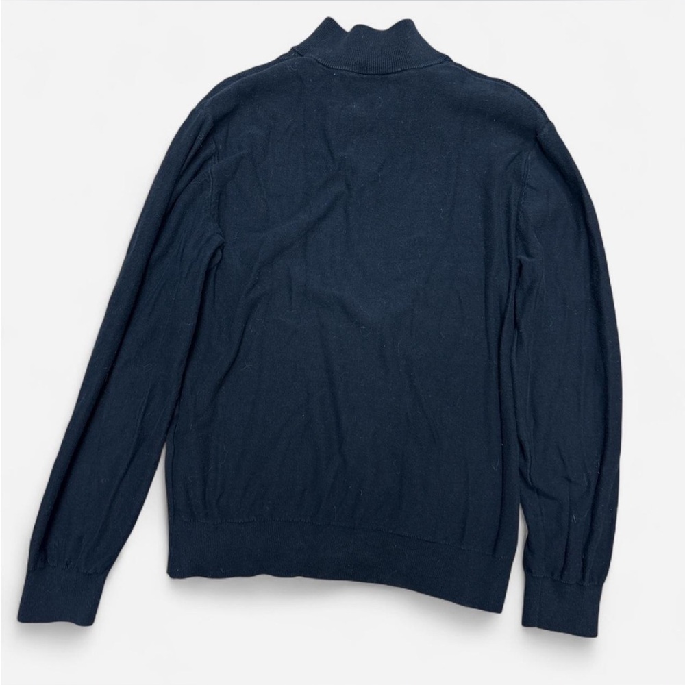 Men's Navy Sweater - Picture 2 of 5